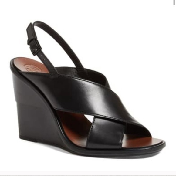 Tory Burch Shoes - NWOT Tory Burch Gabrielle Slingback Wedge Sandal